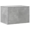 Betonszürke szerelt fa macskaalomdoboz 60 x 40 x 40 cm