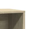 Sonoma tölgy színű szerelt fa macskaalomdoboz 80 x 50 x 45 cm