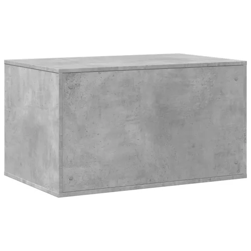 Betonszürke szerelt fa macskaalomdoboz 80 x 50 x 45 cm