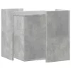 Betonszürke szerelt fa macskaalomdoboz 53 x 53 x 51 cm