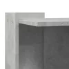 Betonszürke szerelt fa macskaalomdoboz 53 x 53 x 51 cm