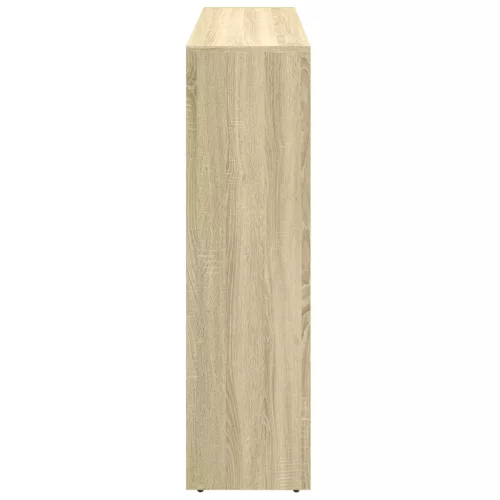 3 szintes sonoma tölgy elválasztó könyvespolc 137,5x29x103,5 cm