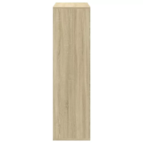 Sonoma tölgy szerelt fa elválasztó könyvespolc 69,5x29x103,5 cm