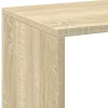 Sonoma tölgy szerelt fa elválasztó könyvespolc 69,5x29x103,5 cm