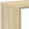 Sonoma tölgy szerelt fa elválasztó könyvespolc 67x25x161,5 cm