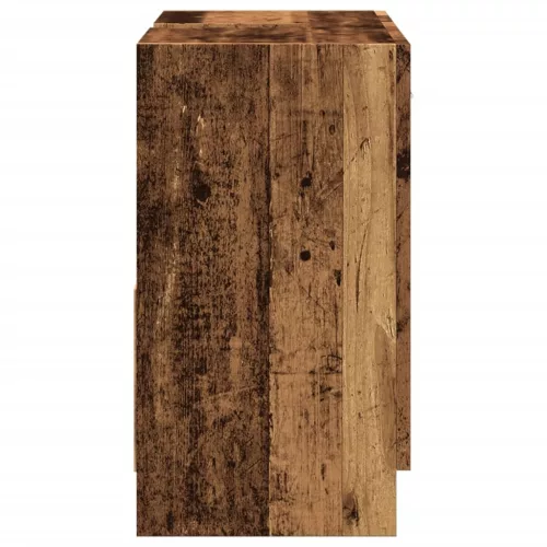 Antik fa színű szerelt fa mosdószekrény 63 x 30 x 54 cm