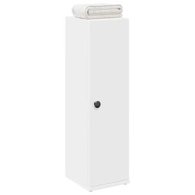 Fehér fürdőszobaszekrény tekercstartóval 20,5x22x72 cm