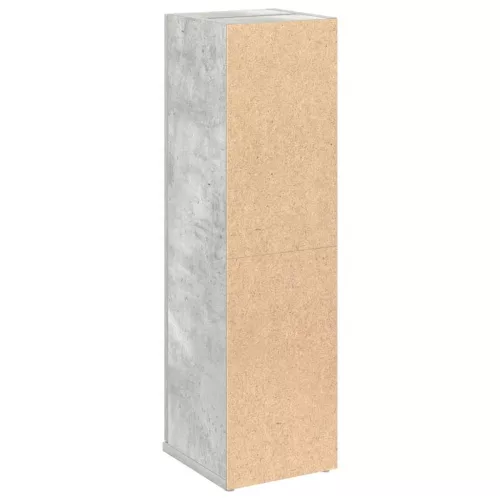 Betonszürke fürdőszobaszekrény tekercstartóval 20,5x22x72 cm