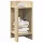 2 db sonoma tölgy kisasztal polccal 25,5 x 27 x 60 cm