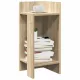 2 db sonoma tölgy kisasztal polccal 25,5 x 27 x 60 cm