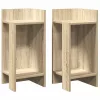 2 db sonoma tölgy kisasztal polccal 25,5 x 27 x 60 cm