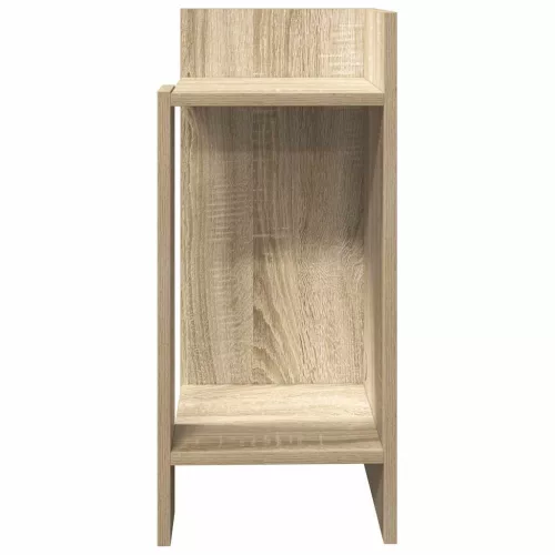 2 db sonoma tölgy kisasztal polccal 25,5 x 27 x 60 cm