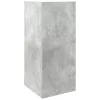 2 db betonszürke kisasztal polccal 25,5 x 27 x 60 cm