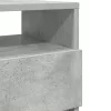 Betonszürke éjjeliszekrény 2 fiókkal 40x33x60 cm