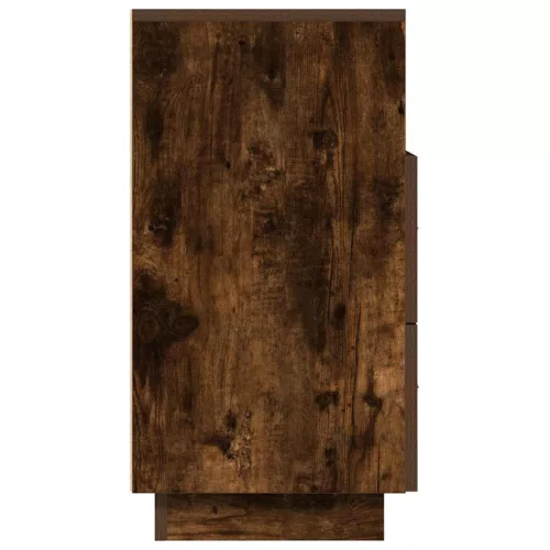 Füstös tölgy színű éjjeliszekrény 2 fiókkal 36x36x68 cm