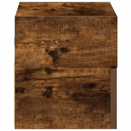 Füstös tölgy színű falra szerelhető éjjeliszekrény 45x26x28,5cm