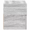 Szürke sonoma falra szerelhető éjjeliszekrény 45x26x28,5 cm