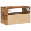Antik fa színű falra szerelhető éjjeliszekrény 45x26x28,5 cm