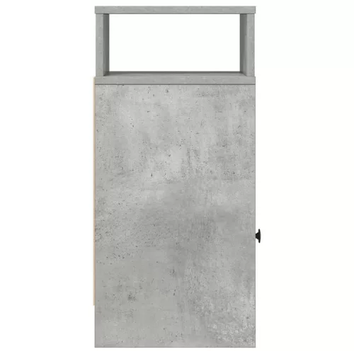 Betonszürke éjjeliszekrény fiókkal 25 x 31 x 66 cm