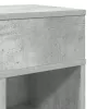 Betonszürke éjjeliszekrény fiókkal 25 x 31 x 66 cm
