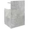 2 fiókos éjjeliszekrény betonszürke 40 x 36,5 x 62 cm