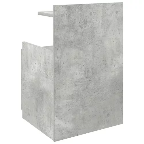 2 db-os éjjeliszekrény 2 fiókkal, betonszürke, 40 x 36,5 x 62 cm