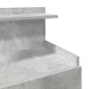 2 db-os éjjeliszekrény 2 fiókkal, betonszürke, 40 x 36,5 x 62 cm