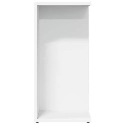 Fehér szerelt fa ágy melletti asztal 46,5x29x61 cm