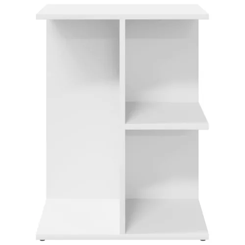 Éjjeliszekrények 2 db fehér 46,5x29x61 cm gépelt fa