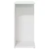 Éjjeliszekrények 2 db fehér 46,5x29x61 cm gépelt fa