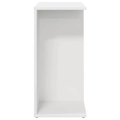 Éjjeliszekrények 2 db fehér 46,5x29x61 cm gépelt fa