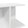 Éjjeliszekrények 2 db fehér 46,5x29x61 cm gépelt fa