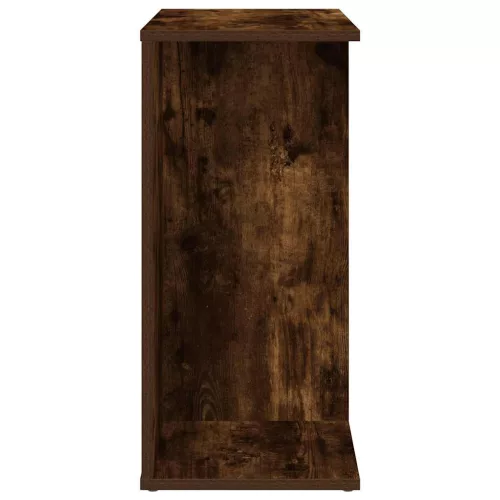 2 db füstös tölgy színű szerelt fa éjjeliszekrény 46,5x29x61 cm