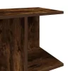 2 db füstös tölgy színű szerelt fa éjjeliszekrény 46,5x29x61 cm
