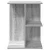 Éjjeliszekrények 2db szürke sonoma 46,5x29x61cm szerkesztett fa