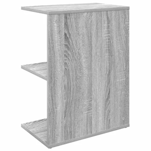 Éjjeliszekrények 2db szürke sonoma 46,5x29x61cm szerkesztett fa