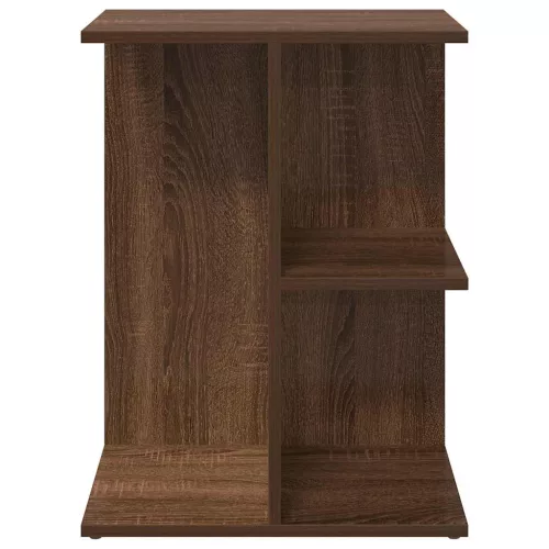 Éjjeliszekrény barna tölgyfa 46,5x29x61 cm gépi forgácsolt fa