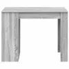 Íróasztal fiókkal és polccal szürke sonoma 102x62x77,5 cm