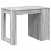 Íróasztal fiókkal és polccal szürke sonoma 102x62x77,5 cm