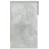 Betonszürke éjjeliszekrény fiókkal 20 x 36 x 60 cm