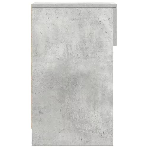 Betonszürke éjjeliszekrény fiókkal 20 x 36 x 60 cm