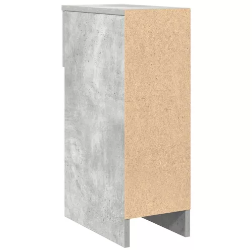 Betonszürke éjjeliszekrény fiókkal 20 x 36 x 60 cm