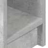 Betonszürke éjjeliszekrény fiókkal 20 x 36 x 60 cm