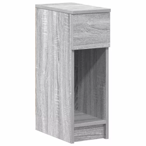 Éjjeliszekrények fiókos 2 db szürke sonoma 20 x 36 x 60 cm