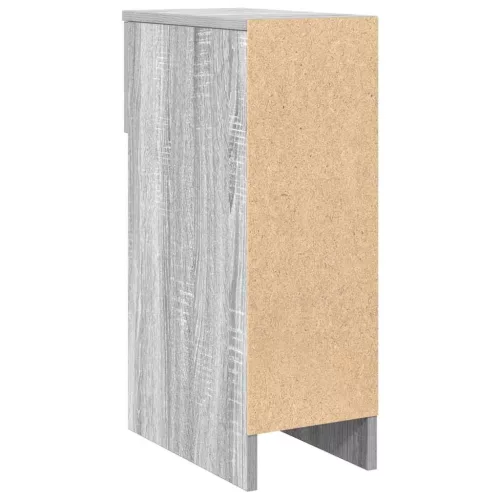Éjjeliszekrények fiókos 2 db szürke sonoma 20 x 36 x 60 cm
