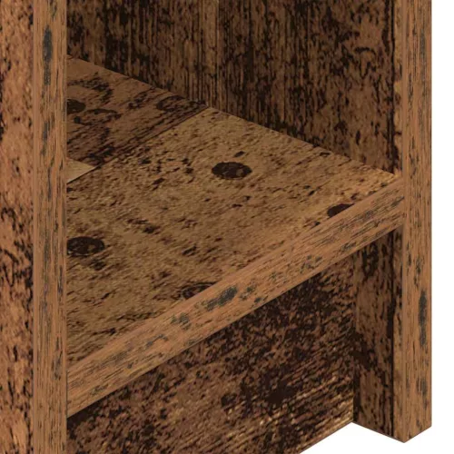 Antik fa színű éjjeliszekrény fiókkal 20 x 36 x 60 cm