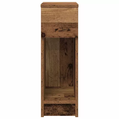 Éjjeliszekrények fiókkal 2 db régi fa 20 x 36 x 60 cm