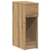 Éjjeliszekrények fiókkal 2 db artisan tölgy 20 x 36 x 60 cm
