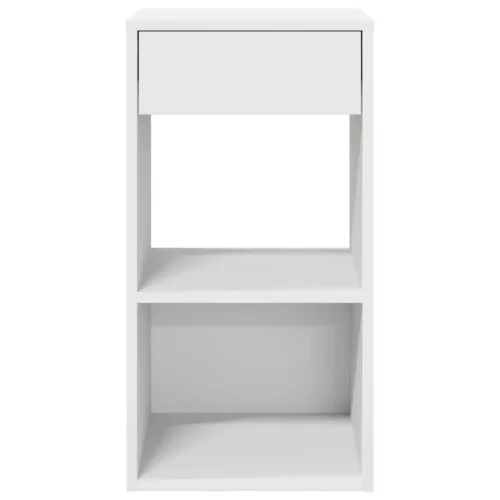 Éjjeliszekrények fiókos 2 db fehér 35x34x66,5 cm