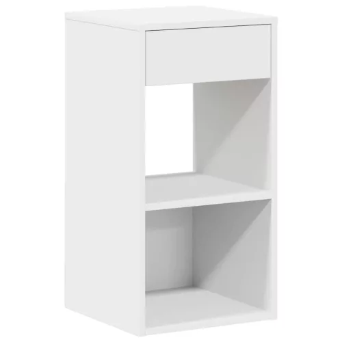 Éjjeliszekrények fiókos 2 db fehér 35x34x66,5 cm